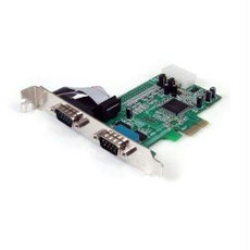 PEX2S553 - Startech 2-port Pci Express Rs232 Serial Controller Card 16550 Uart/asix Mcs9922cv-aa - B - Startech