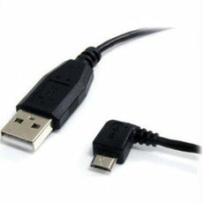 UUSBHAUB3LA - Startech 3 Ft Usb To Left Angle Micro Usb Cable -the Uusbhaub3la 3-foot Usb A To Micro Us - Startech