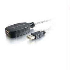 39000 - C2g 12m Usb 2.0 A Male To A Female Active Extension Cable - C2g