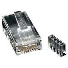 CRJ45C6SOL50 - Startech Solid Wire Cat 6 Modular Plug - 50 Pack - This Cat 6 Rj45 Modular Plug Can Be Us - Startech