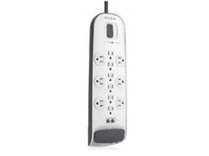 BV112234-08 - Belkin International Inc 12-outlet Surge Protector With 8 Ft Power Cord And Ethernet, Cable/satellite And - Belkin International Inc