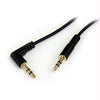 MU6MMSRA - Startech 3.5mm To Right Angle Stereo Audio Cable - Startech