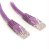 M45PATCH6PL - Startech 6ft Purple Molded Cat5e Utp Patch Cable - Startech