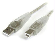 USB2HAB15T - Startech 15 Ft Transparent Usb 2.0 Cable - A To B - Startech