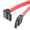 SATA12LA1 - Startech This Left Angled Sata Cable Features A Standard (straight) Male Serial Ata Conne - Startech