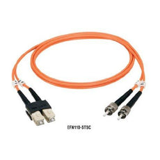 EFN110-001M-LCLC - Black Box Om1 62.5/125 Multimode Fiber Optic Patch Cable - Ofnr Pvc, Lc To Lc, Orange, 1-m - Black Box