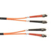 FO625-003M-STST - Black Box Om1 62.5/125 Multimode Fiber Optic Patch Cable - Ofnr Pvc, St To St, Orange, 3-m - Black Box