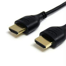 HDMIMM3HSS - Startech 3ft/91cm Slim Hdmi Cable With Ethernet; 4k (3840x2160p 30hz)/full Hd 1080p/10.2 - Startech