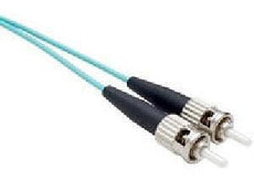 FJ5GSCST-02M - Unc Group Llc 2 Meter Sc-st Om3 10gig Fiber Optic Cable, Aqua, Ofnr, 50/125 Fiber, Multimode D - Unc Group Llc