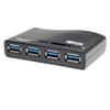 U360-004-R - Tripp Lite 4-port Usb 3.0 Superspeed Compact Hub 5gbps Bus Powered - Tripp Lite