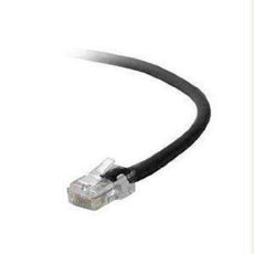 A3L980-03-BLK - Belkin International Inc 3-foot Cat6 Black Cables, No Boots - Belkin International Inc