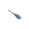 PWRC13C1404FBLU - Unc Group Llc Power Cord C13 - C14, 18awg, 10amp, 250v, Svt Jacket, Blue, 4ft, Iec C13 To Iec - Unc Group Llc