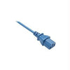 PWRC13C1405FBLU - Unc Group Llc Power Cord C13 - C14, 18awg, 10amp, 250v, Svt Jacket, Blue, 5ft, Iec C13 To Iec - Unc Group Llc