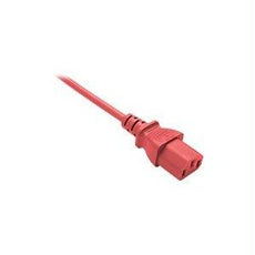 PWRC13C1405FRED - Unc Group Llc Power Cord C13 - C14, 18awg, 10amp, 250v, Svt Jacket, Red, 5ft, Iec C13 To Iec C - Unc Group Llc