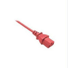 PWRC13C1408FRED - Unc Group Llc Power Cord C13 - C14, 18awg, 10amp, 250v, Svt Jacket, Red, 8ft, Iec C13 To Iec C - Unc Group Llc