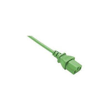 PWRC13C1401FGRN - Unc Group Llc Power Cord C13 - C14, 18awg, 10amp, 250v, Svt Jacket, Green, 1ft, Iec C13 To Iec - Unc Group Llc