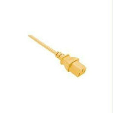 PWRC13C1402FYLW - Unc Group Llc Power Cord C13 - C14, 18awg, 10amp, 250v, Svt Jacket, Yellow, 2ft, Iec C13 To Ie - Unc Group Llc