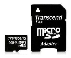 TS4GUSDHC4 - Transcend Information 4gb Microsdhc Card Class 4(sd 2.0) - Transcend Information