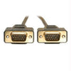 P512-006 - Tripp Lite 6ft Vga Monitor Gold Cable Molded Shielded Hd15 M/m 6 Ft - Tripp Lite