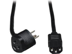 P006-006-515MF - Tripp Lite 6ft Power Cord Piggyback Cable 5-15p/r To C13 13a 16awg - Tripp Lite