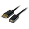 DP2MDPMF3 - Startech 3ft Displayport To Mini Displayport Cable Extension; 4k X 2k Video (3840x2400p 6 - Startech