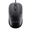 F5M010QBLK - Belkin International Inc Wired Mouse, Ergnmic, Usb Plug/play, Brown Box - Belkin International Inc