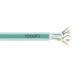 EYN878A-PB-1000 - Black Box Cat6 550-mhz Solid Ethernet Bulk Cable - Unshielded (utp), Cmr Pvc, Green, 1000- - Black Box