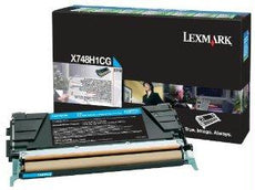 X748H1CG - Lexmark X748h1cg Cyan Return Program Toner Cartridge For Use In X748 Estimated Y - Lexmark