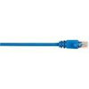 CAT5EPC-003-BL - Black Box Cat5e 100-mhz Molded Snagless Stranded Ethernet Patch Cable - Unshielded (utp), - Black Box