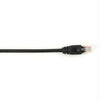 CAT5EPC-010-BK - Black Box Cat5e 100-mhz Molded Snagless Stranded Ethernet Patch Cable - Unshielded (utp), - Black Box