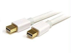 MDPMM1MW - Startech 3.3ft (1m) White Mini Displayport Cable (mini Dp 1.2); 4kx2k Video (3840x2400p 6 - Startech