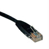 N002-020-BK - Tripp Lite 20ft Cat5e / Cat5 350mhz Molded Patch Cable Rj45 M/m Black 20ft - Tripp Lite