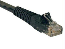 N201-015-BK - Tripp Lite 15ft Cat6 Gigabit Snagless Molded Patch Cable Rj45 M/m Black - Tripp Lite