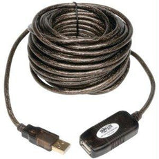 U026-10M - Tripp Lite Usb 2.0 Hi-speed Active Extension Repeater Cable (a M/f) 10 Meter (33-ft.) - Tripp Lite