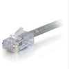 15267 - C2g 7ft Cat6 Non-booted Network Patch Cable (plenum-rated) - Gray - C2g