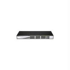 DGS-1210-28P - D-link Systems Websmart Gigabit Switch. 24-port Gigabit Poe Switch With 4 Sfp. Limited Lifetime - D-link Systems