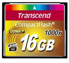 TS16GCF1000 - Transcend Information 16gb Cf Card (1000x, Type I ) - Transcend Information