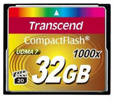 TS32GCF1000 - Transcend Information 32gb Cf Card (1000x, Type I ) - Transcend Information