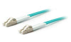 FJ5G4LCLC-05M - Unc Group Llc 5 Meter Lc-lc Om4 Lazerspeed Fiber Optic Cable, Aqua, Ofnr, 50/125 Fiber, Multim - Unc Group Llc