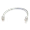 04238 - C2g 7ft Cat6 Non-booted Unshielded (utp) Ethernet Network Patch Cable - White - C2g