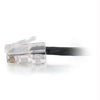 15262 - C2g 75ft Cat5e Assembled Plenum Patch Cable - Black - C2g