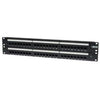 Tripp Lite 48-port Cat6 Cat5 Patch Panel Rackmount 110 Punch Down Rj45 Ethernet 1urm 568b