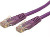 C6PATCH6PL - Startech 6ft Purple Cat6 Ethernet Cable Delivers Multi Gigabit 1/2.5/5gbps & 10gbps Up To - Startech