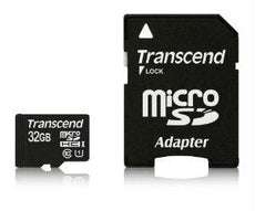 TS32GUSDU1 - Transcend Information 32gb Microsdhc Class10 U1 W/adapter - Transcend Information