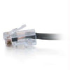 15297 - C2g 15ft Cat6 Non-booted Network Patch Cable (plenum-rated) - Black - C2g