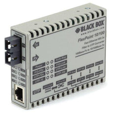 LMC100A-SC-R3 - Black Box Fast Ethernet (100-mbps) Media Converter - 10/100-mbps Copper To 100-mbps Multim - Black Box