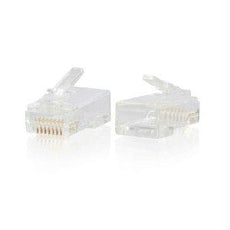 00888 - C2g Rj45 Cat6 Modular Plug For Round Solid/stranded Cable Multipack (25 Pack) - C2g