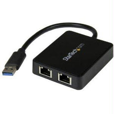 USB32000SPT - Startech Add Two Gigabit Ethernet Ports And A Usb 3.0 Pass-through Port To Your Laptop Th - Startech