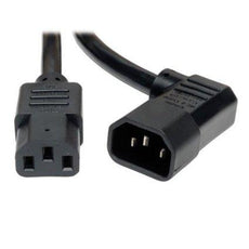 P005-006-14RA - Tripp Lite 6ft Power Cord Extension Cable Right Angle C14 To C13 Heavy Duty 15a 14awg - Tripp Lite