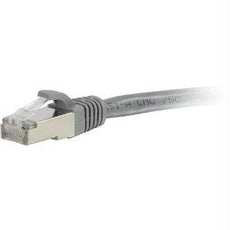 00638 - C2g 1ft Cat6a Snagless Shielded (stp) Network Patch Cable - Gray - C2g